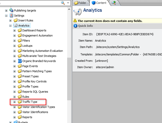 3. Analytics Settings